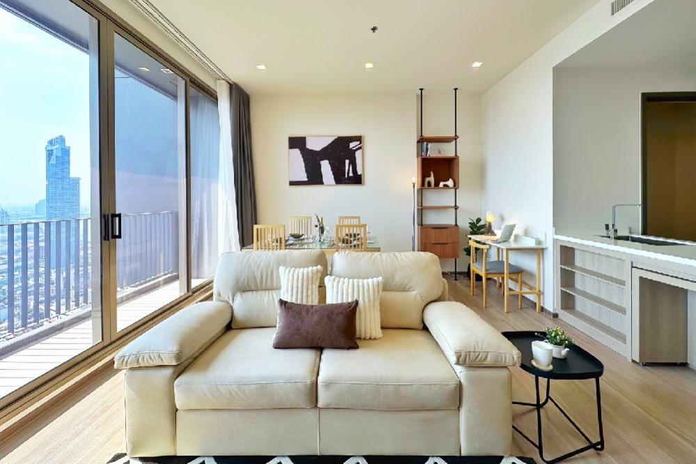 For RentCondoSathorn, Narathiwat : Condo for rent: Rhythm Charoenkrung Pavilion, high floor, built-in, ready to move in.