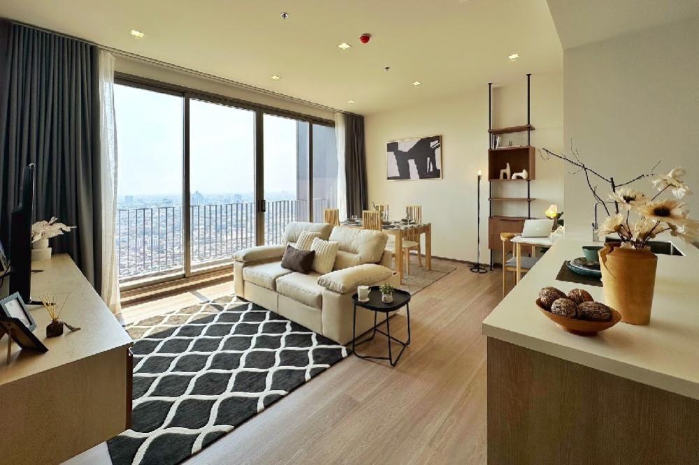 For RentCondoSathorn, Narathiwat : Condo for rent: Rhythm Charoenkrung Pavilion, high floor, built-in, ready to move in.