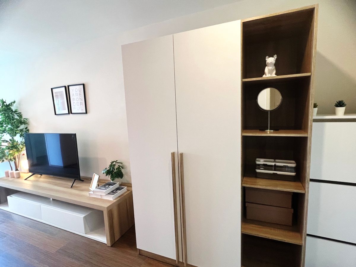 For SaleCondoEakachai, Bang Bon : Condo for sale, Lumpini Condo Town Ekkachai 48, near BTS Wutthakat, MRT Bang Khae, size 30 sq m., large room, separate kitchen, reserve today for free! Complete electrical appliances Free transfer day expenses, convenient travel to Bang Bon, Dao Khanong,