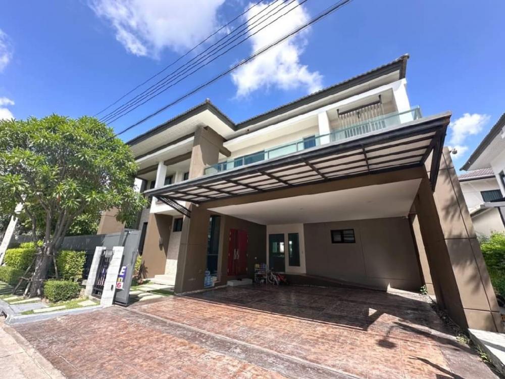 ขายบ้านบางนา แบริ่ง ลาซาล : ขายบ้านใกล้โรงเรียนนานาชาติ Mega Bangna 96 ตร.ว. The City บางนา หลังมุม พร้อมอยู่