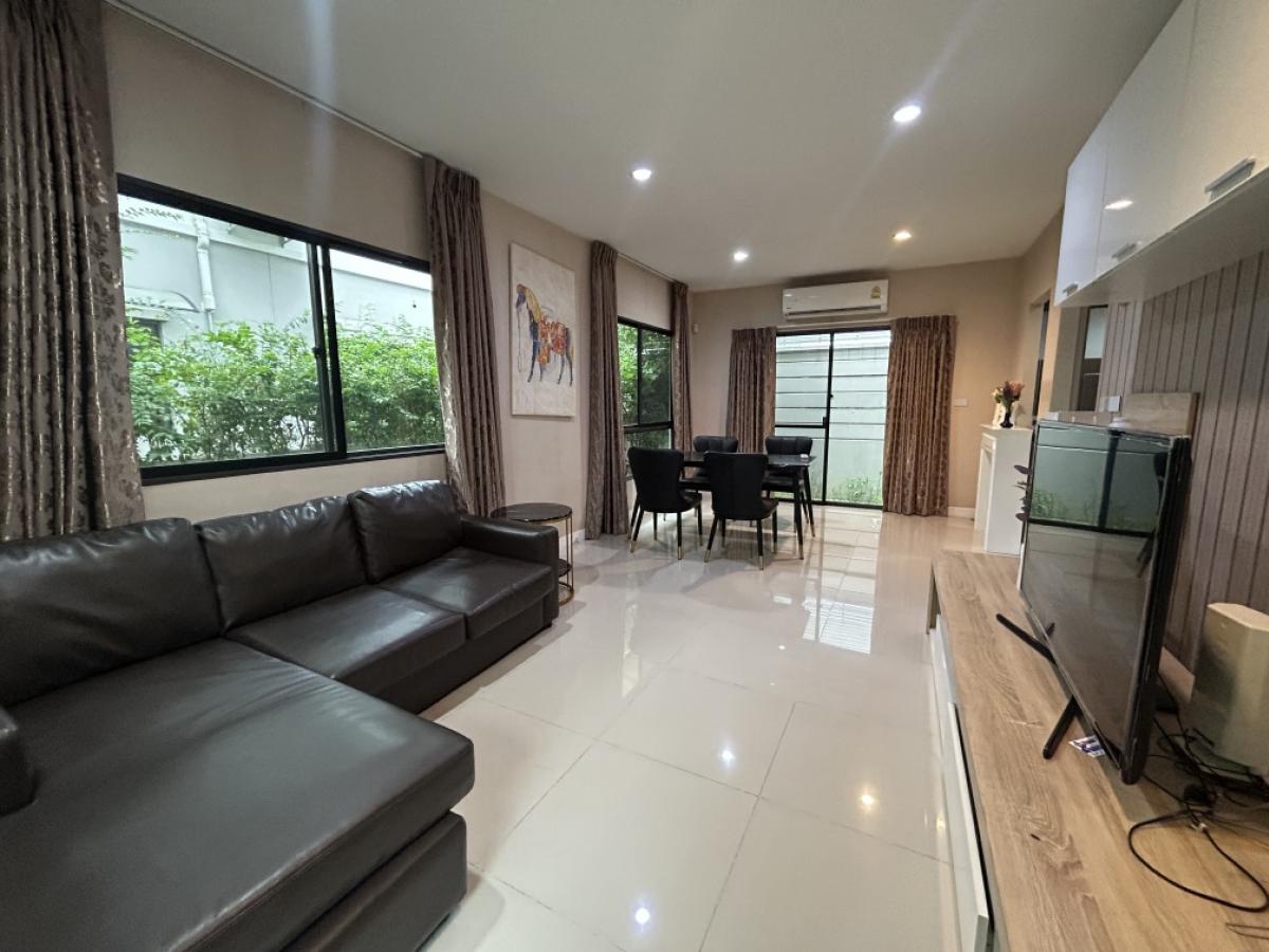 ให้เช่าบ้านลาดกระบัง สุวรรณภูมิ : ให้เช่าบ้านกลางเมือง The Edition พระราม 9 - อ่อนนุช