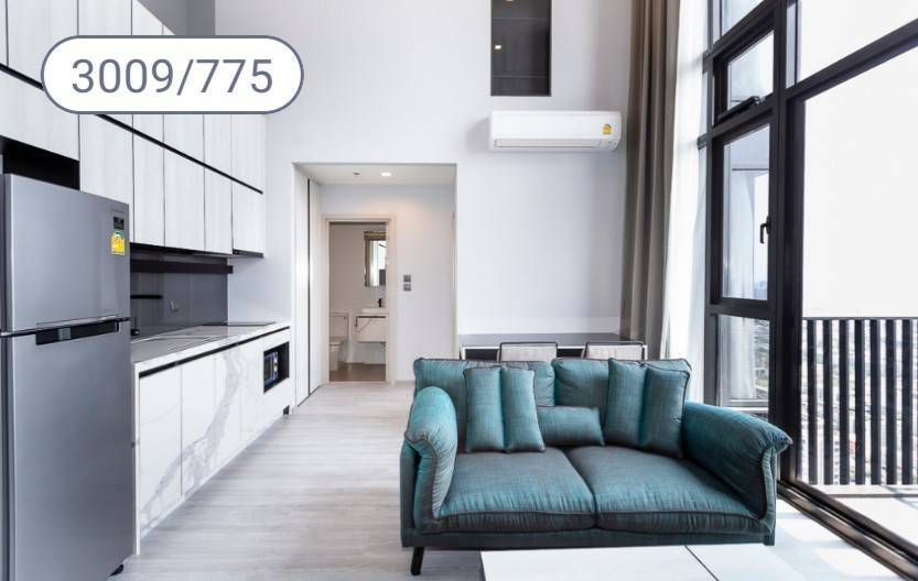 ให้เช่าคอนโดอ่อนนุช อุดมสุข : For rent  THE LINE SUKHUMVIT 101 เดอะไลน์ สุขุมวิท 101 ติดถนนสุขุมวิท ใกล้ BTS ปุณณวิถี  รหัส C8112