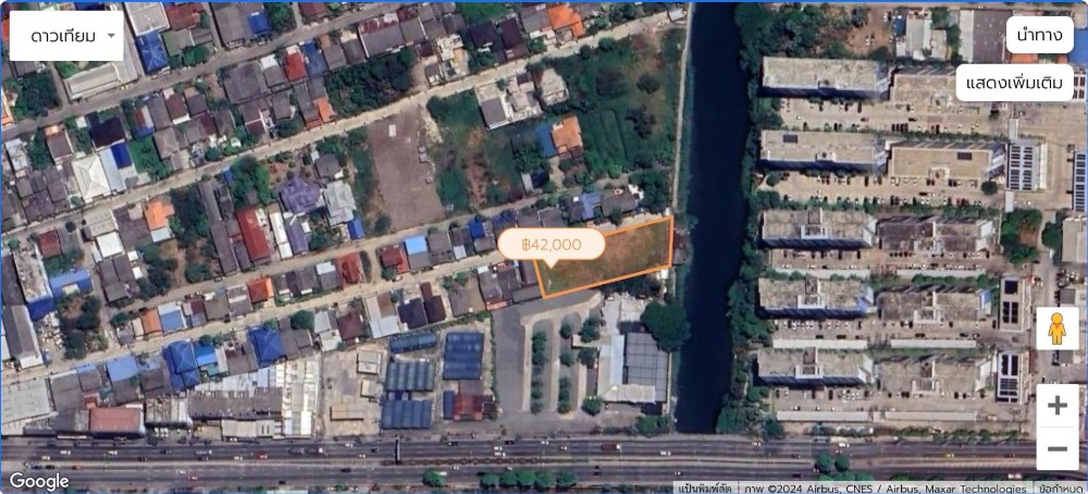 ขายที่ดินปทุมธานี รังสิต ธรรมศาสตร์ : 📢ขาย ที่ดิน ถมสูง พร้อมสร้างสิ่งปลูกสร้างได้ ฮวงจุ้ยดี (ตารางวาละ 42,000 บาท) โฉนดครุฑแดง,พื้นที่สีส้ม