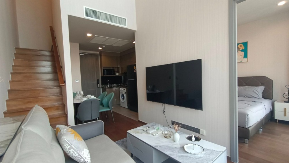 ให้เช่าคอนโดอารีย์ อนุสาวรีย์ : ให้เช่า Ideo Q Victory 🌸คอนโด Duplex 2 ห้องนอน 2 ห้องน้ำ ใกล้ BTS อนุสาวรีย์ เดิน 1 นาที