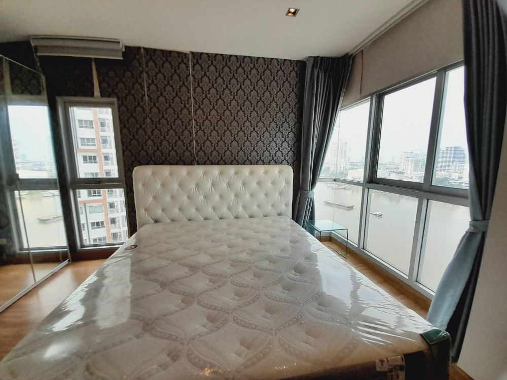 For SaleCondoRathburana, Suksawat : Condo for sale, Ivy River Ratburana, 17th floor, river view 360ฺ Asiatique View (N.886)