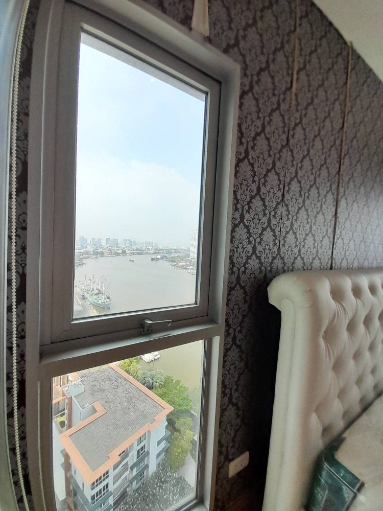 For SaleCondoRathburana, Suksawat : Condo for sale, Ivy River Ratburana, 17th floor, river view 360ฺ Asiatique View (N.886)