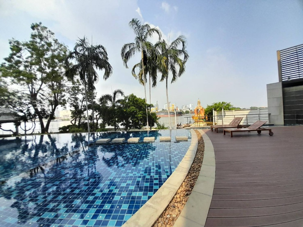 For SaleCondoRathburana, Suksawat : Condo for sale, Ivy River Ratburana, 17th floor, river view 360ฺ Asiatique View (N.886)