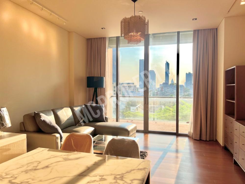 For RentCondoSathorn, Narathiwat : The Sukhothai Residences 2 bedroom 140sqm big balcony very rare unit for rent only 100,000 per month please tel 0816878954 line id 0816878954