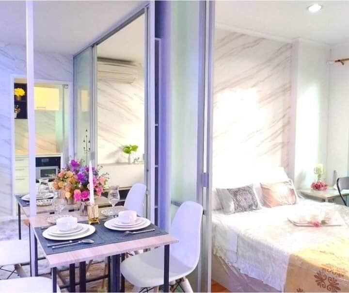 For SaleCondoNawamin, Ramindra : S-LRL107  sale condo Lumpini Place Ramintra-Laksi, 4th floor, size 34.6 sqm, 1 bed 1 bath, 2.8 million, 064-959-8900