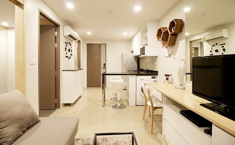 ขายคอนโดสุขุมวิท อโศก ทองหล่อ : มิราจ สุขุมวิท 27 MIRAGE SUKHUMVIT 27 ใกล้ BTS, MRT เฟอร์ครบ 35.7 ตารางเมตร