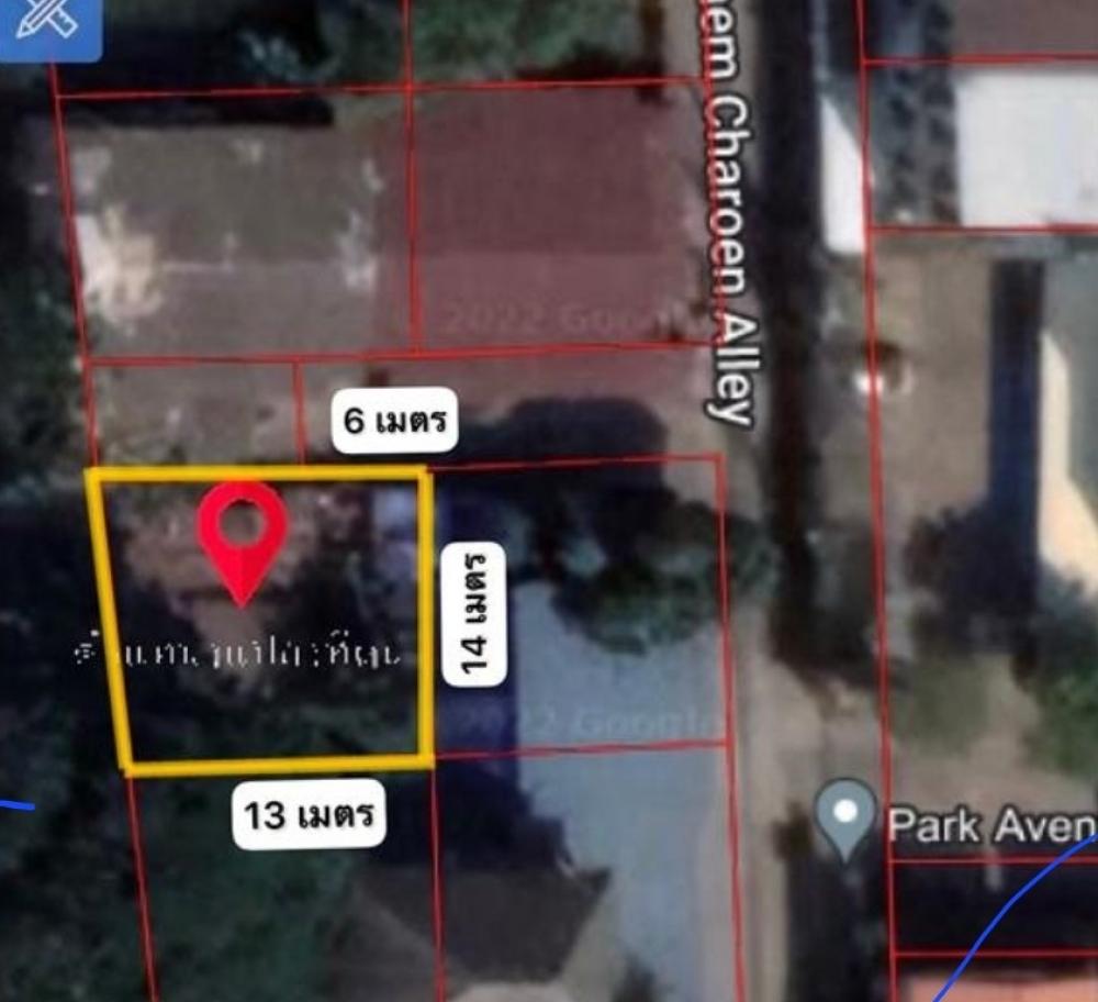 For SaleLandChokchai 4, Ladprao 71, Ladprao 48, : Vacant land 44 sq.w. Soi Nakniwat 16, near Central Eastville, only 400 meters (Owner sells)