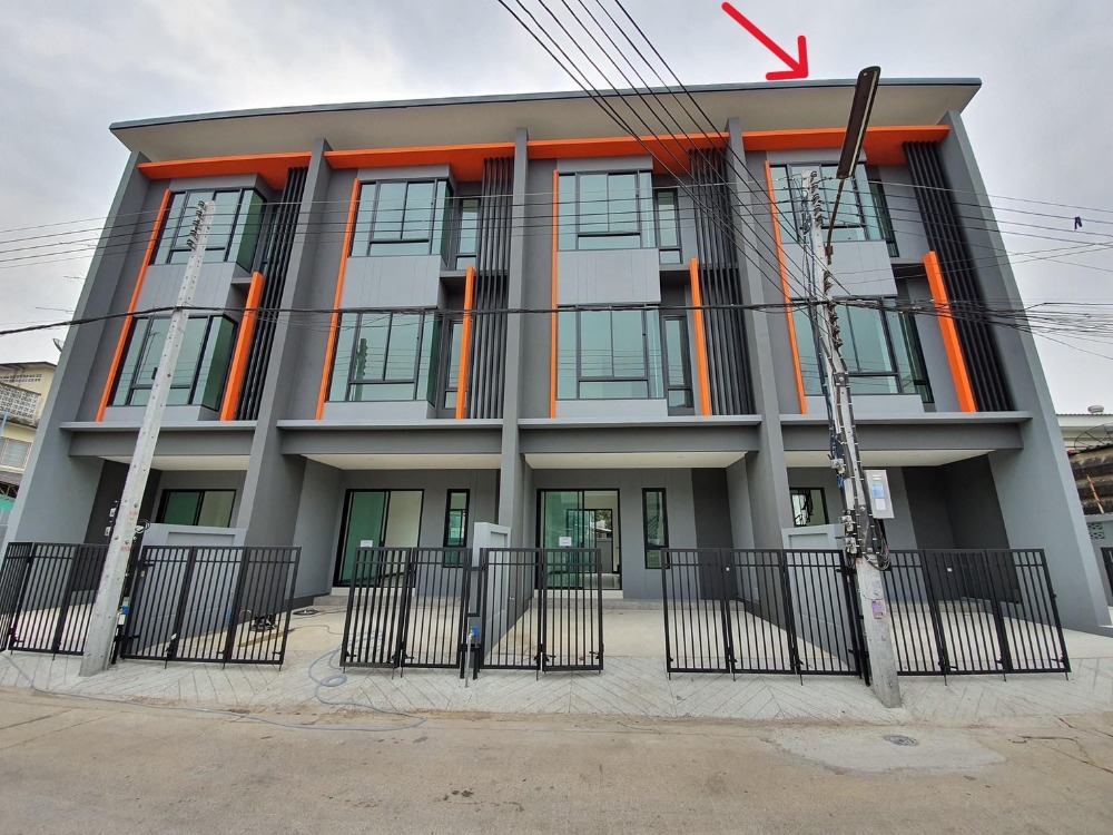 For SaleTownhomeRatchaburi : For sale in the middle of Ratchaburi townhome, residence, homeoffice, modern building style, 24 square wah, Ratchaburi