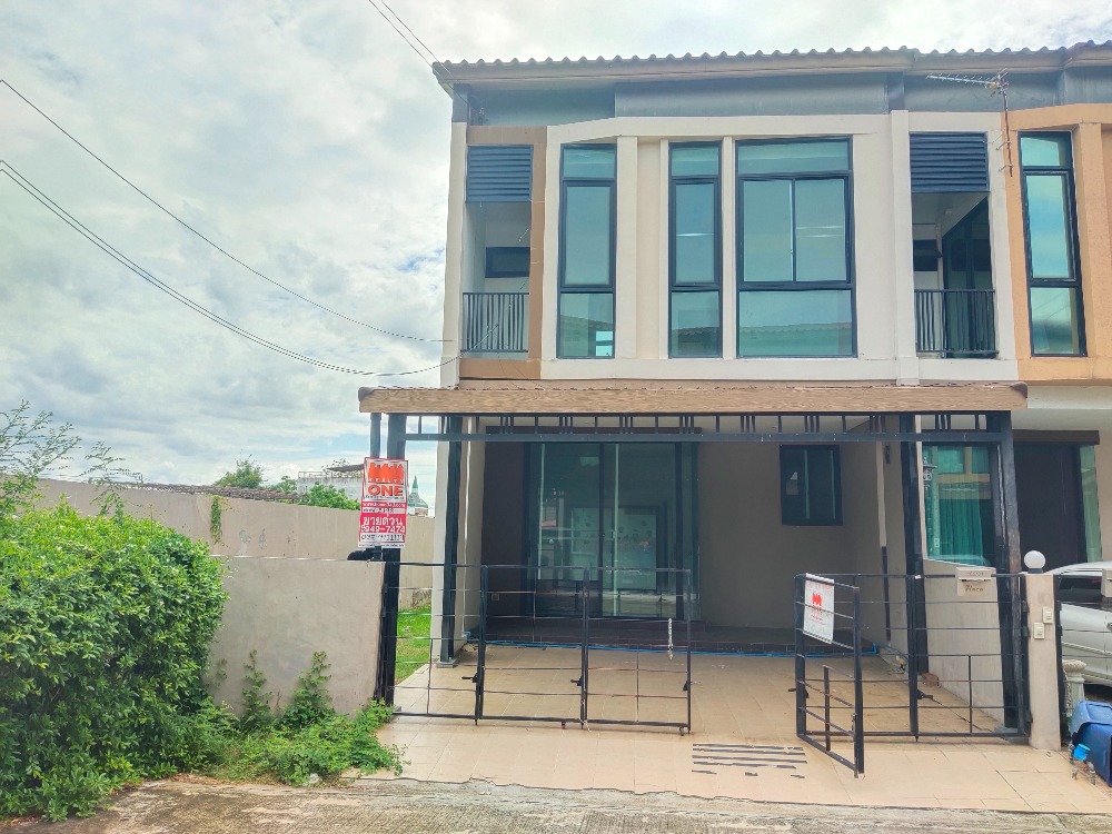 For SaleTownhomeChaengwatana, Muangthong : 2-story townhome for sale, corner house, 32 square meters, MY PLACE Chaengwattana - Tiwanon