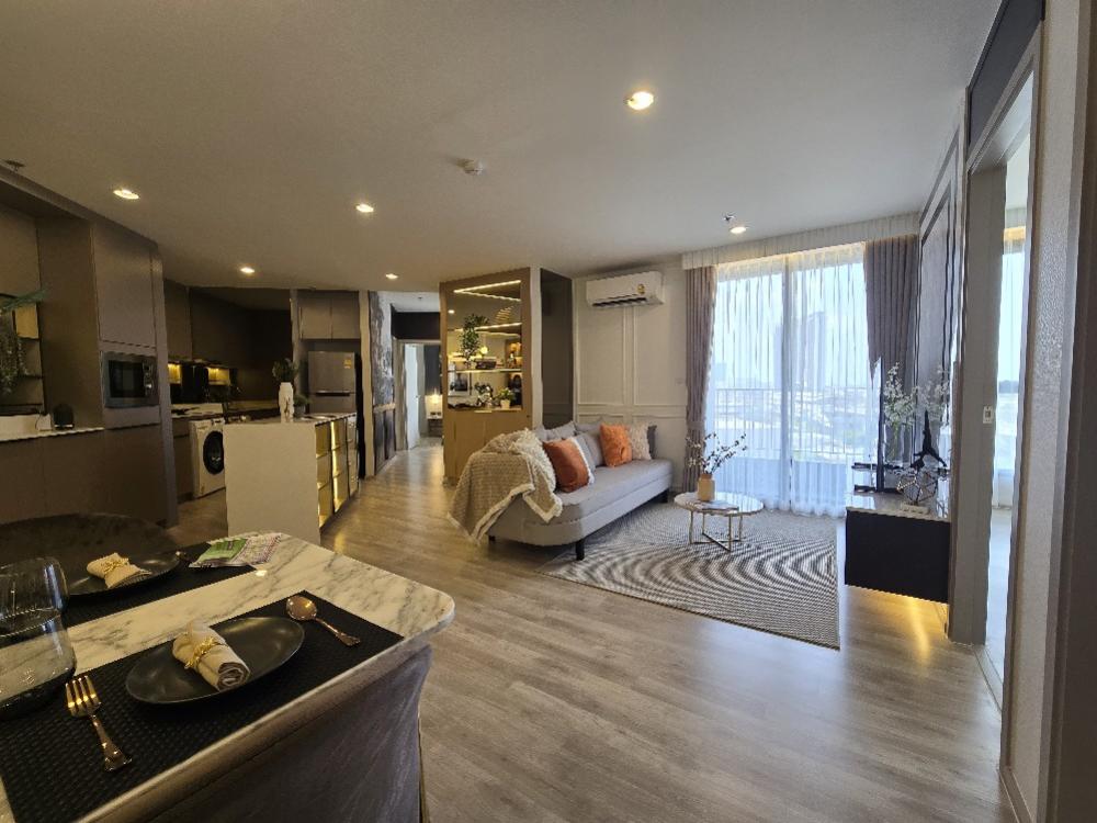 For SaleCondoBangna, Bearing, Lasalle : NEW Penthouse ✨️ 3 bedrooms 84 SQM I Decorated I HIgh floor Ready to Move in.