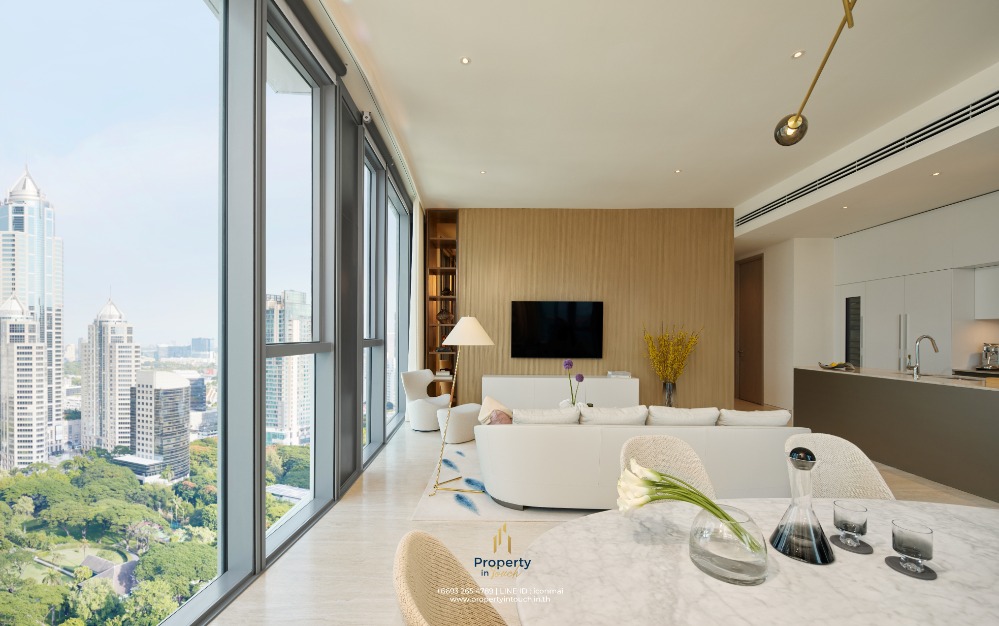 Sale DownCondoWitthayu, Chidlom, Langsuan, Ploenchit : Fully Furnished High Floor 2 bedroom : SCOPE Langsuan CALL 093-265-4789