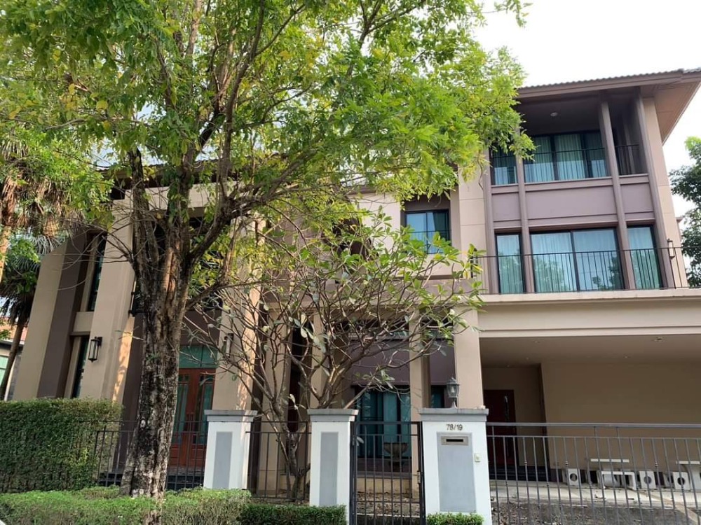 For RentHouseNawamin, Ramindra : 🔥🔥3-story detached house for rent 🏠 Grand Bangkok Boulevard Ratchada - Ramintra 2 🟠PN2402-255