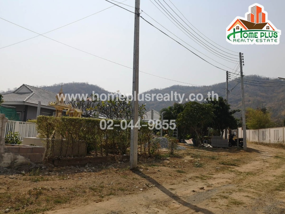 For SaleLandHuahin, Prachuap Khiri Khan, Pran Buri : Land allocated in Highland Park Village, Hua Hin District, Prachuap Khiri Khan, area 93.8 square meters.