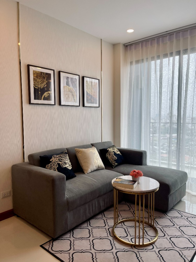 ให้เช่าคอนโดวงเวียนใหญ่ เจริญนคร : ให้เช่า✨Supalai Premier Charoen Nakhon✨ ตกแต่งสวยครบ พร้อมเฟอร์นิเจอร์ เครื่องใช้ไฟฟ้า ใกล้ BTS คลองสาน