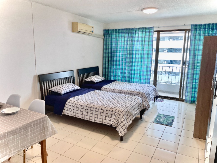 For SaleCondoRama3 (Riverside),Satupadit : Studio room for sale, 34 sq m, P.S.T. Condoville