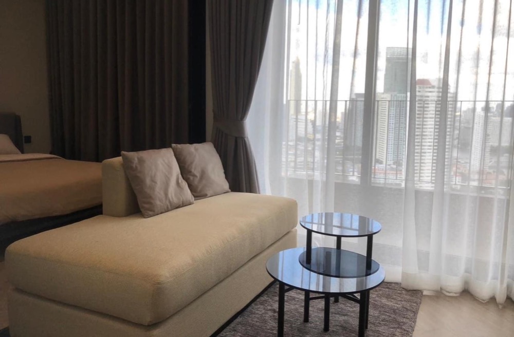 For RentCondoWongwianyai, Charoennakor : For rent✨Chapter Charoennakhon - Riverside✨Convenient transportation, near BTS Krung Thonburi, complete with furniture and electrical appliances.