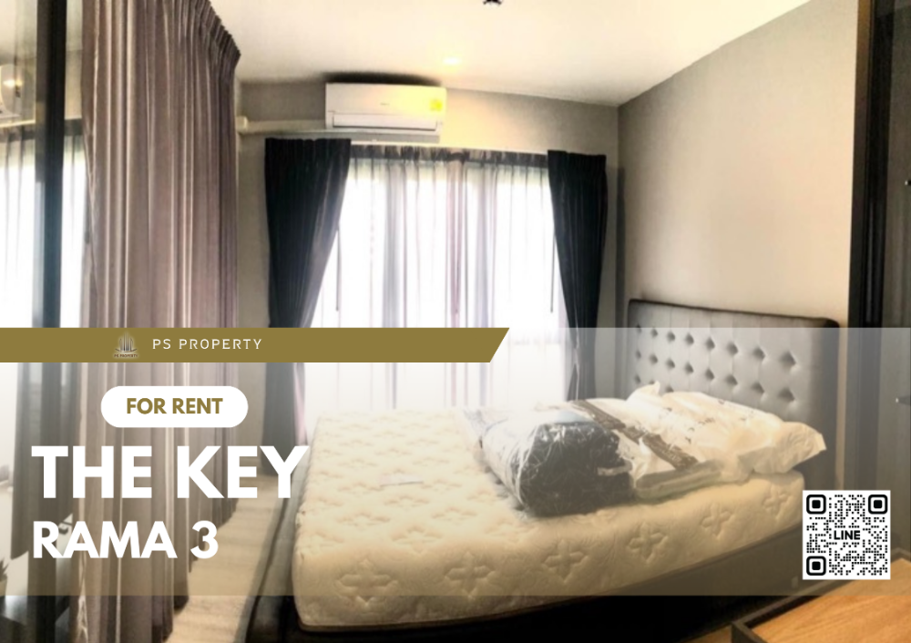 For RentCondoRama3 (Riverside),Satupadit : For rent 🔥The Key Rama 3🔥 next to Terminal 21 mall, furniture, complete electrical appliances.
