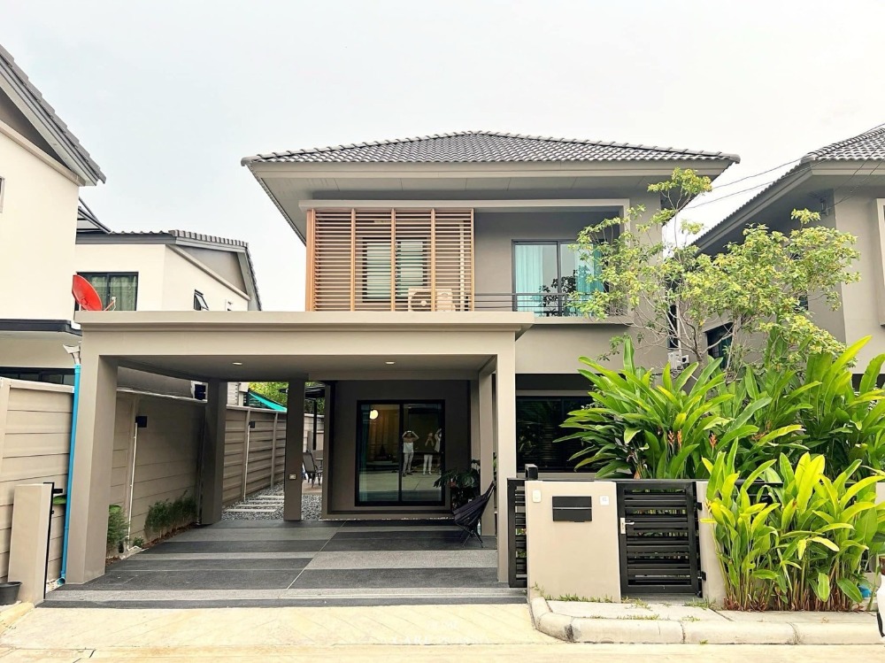 ขายบ้านบางนา แบริ่ง ลาซาล : บ้านสวย 4 ห้องนอน 🏡🌳(For Sales /ขาย) Areeya Como Botanica Bangna / โคโม่ โบทานิก้า บางนา