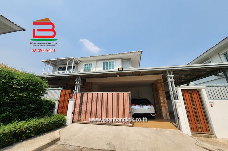 For SaleHouseNawamin, Ramindra : Detached house, Chuan Chuen City Watcharapol-Ram Inthra Project, 71.5 sq. Ram Inthra Road, Tha Raeng Subdistrict, Bang Khen District, Bangkok