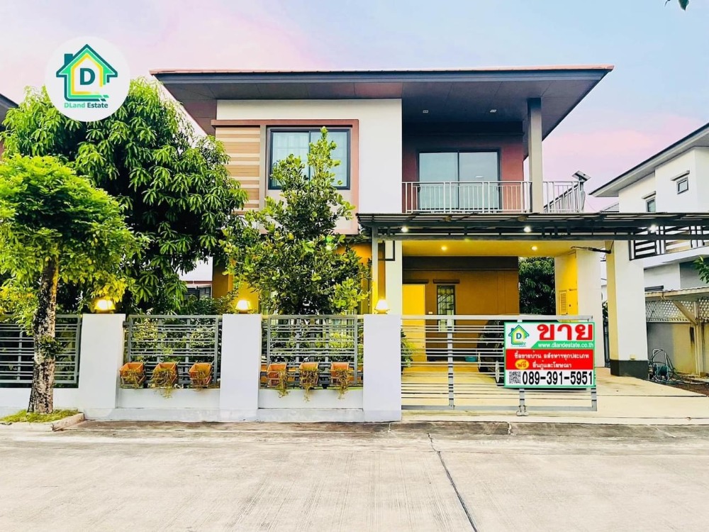 For SaleHousePathum Thani,Rangsit, Thammasat : Large detached house for sale, Thanapirom, Navanakorn