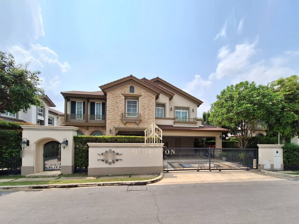 ขายบ้านบางนา แบริ่ง ลาซาล : ขายบ้านนันทวัน บางนา กม.7 บ้าน Size M ตกแต่งหรู พร้อมอยู่  Nantawan Bangna Km. 7 Size M