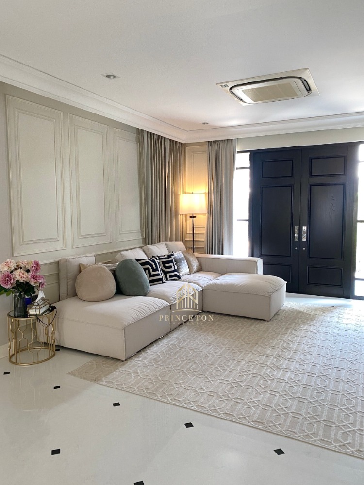 ขายบ้านบางนา แบริ่ง ลาซาล : ขายบ้านนันทวัน บางนา กม.7 บ้าน Size M ตกแต่งหรู พร้อมอยู่  Nantawan Bangna Km. 7 Size M