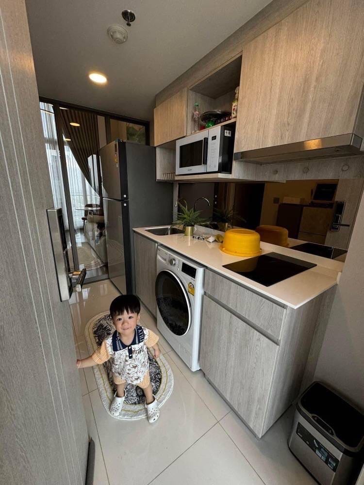 For SaleCondoKasetsart, Ratchayothin : S-MTC108  Miti Chiva Kaset Station, 23rd floor, city view, 34 sq m, 1 bedroom, 1 bathroom, 6.99million. 064-959-8900