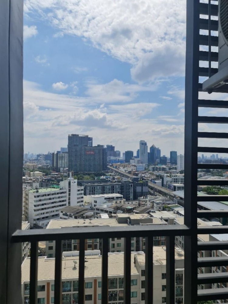 For SaleCondoKasetsart, Ratchayothin : S-KSC102  Knightsbridge Kaset Society, 15th floor, Building C, south side, 25.6 sq m, 1 bedroom, 1 bathroom, 3.9 million 064-959-8900 *** Sold with tenant ***