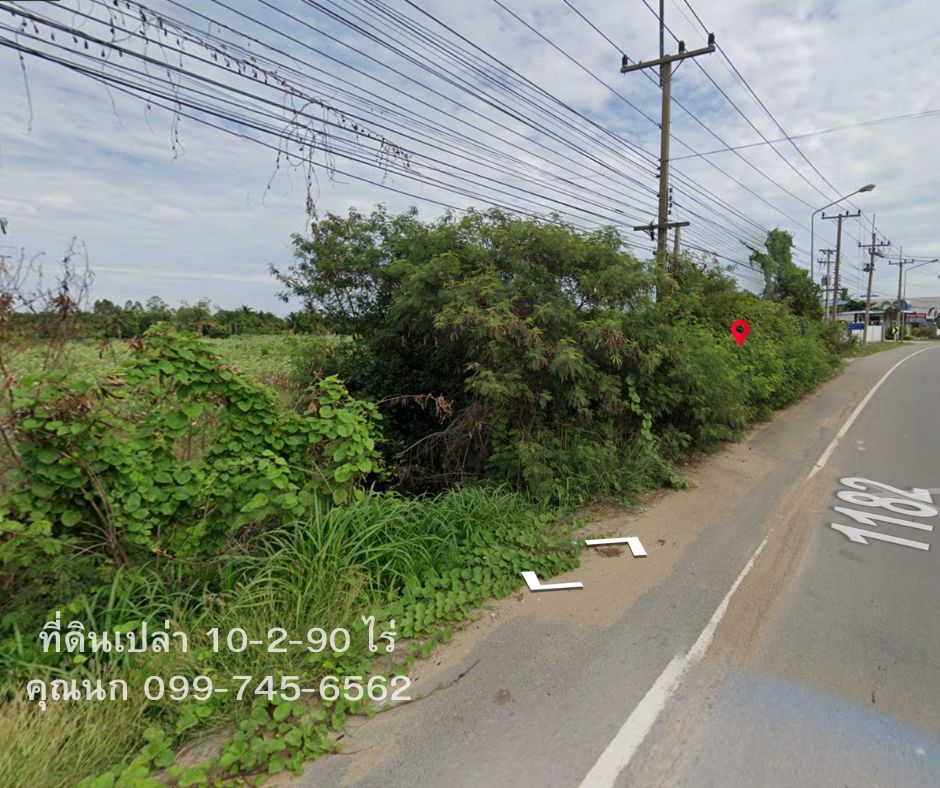 For SaleLandNakhon Sawan : Land for sale, 10-2-90 rai, next to a 4-lane road, Ban Kaeng, Mueang Nakhon Sawan District, NLP-030.