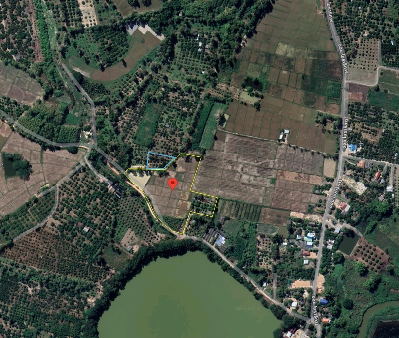 ขายที่ดินเชียงราย : ขายที่ดิน 10++ ไร่ พร้อมบ่อน้ำขุด/สระน้ำการเกษตร (แถมเนินเขาสวนลำไย 1 ไร่)