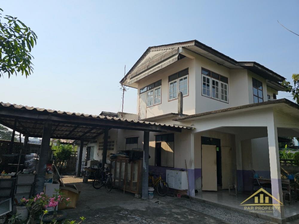 For SaleHouseSamut Prakan,Samrong : Single house for sale, Sap Bunchai, 128 sq m, next to Srinakarin Road.