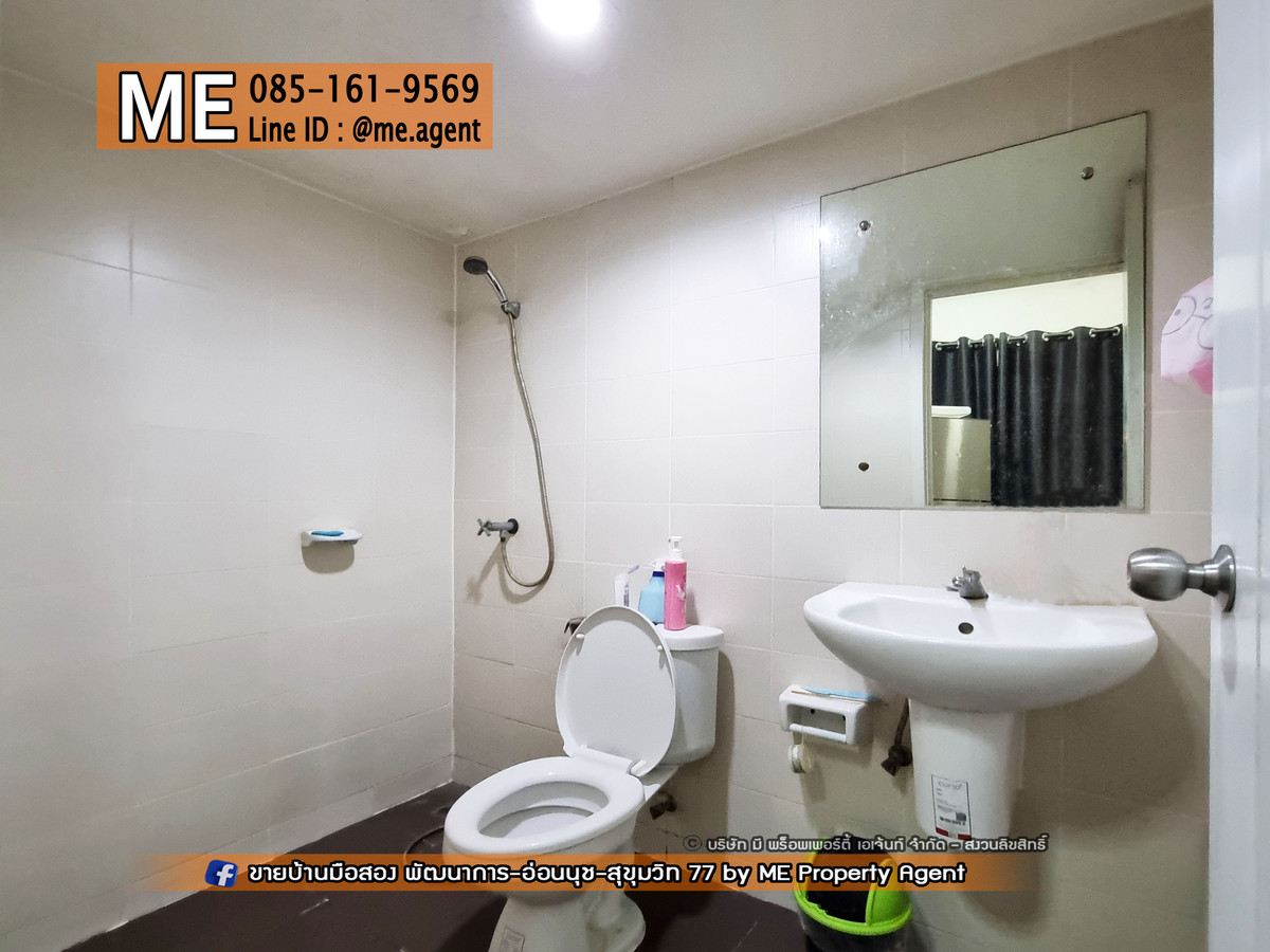 ขายบ้านพัฒนาการ ศรีนครินทร์ : ขายด่วน! ทาวน์เฮ้าส์ 2 ชั้น มบ.พฤกษาวิลล์ 57 พัฒนาการ 32 สภาพดีพร้อมอยู่ ใกล้เอกมัย-ทองหล่อ-สุขุมวิท โทร 064-954-9619 (TB50-17)