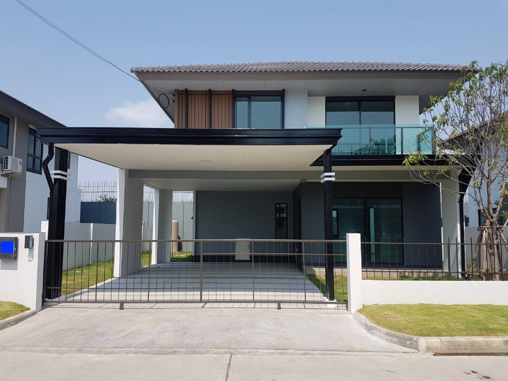 ขายบ้านบางนา แบริ่ง ลาซาล : บุราสิริ บางนา ขายบ้านเดี่ยว 3น้ำ 3น้ำ ราคาพิเศษ บ้านใหม่มาก
