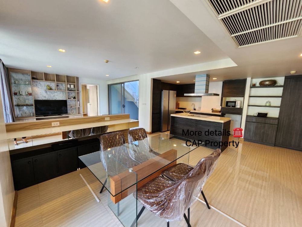 ให้เช่าคอนโดสุขุมวิท อโศก ทองหล่อ : Pet Friendly (Duplex 2 Bed 133 Sqm) @Sukhumvit 49 - 80,000 THB (discounted form 85k)