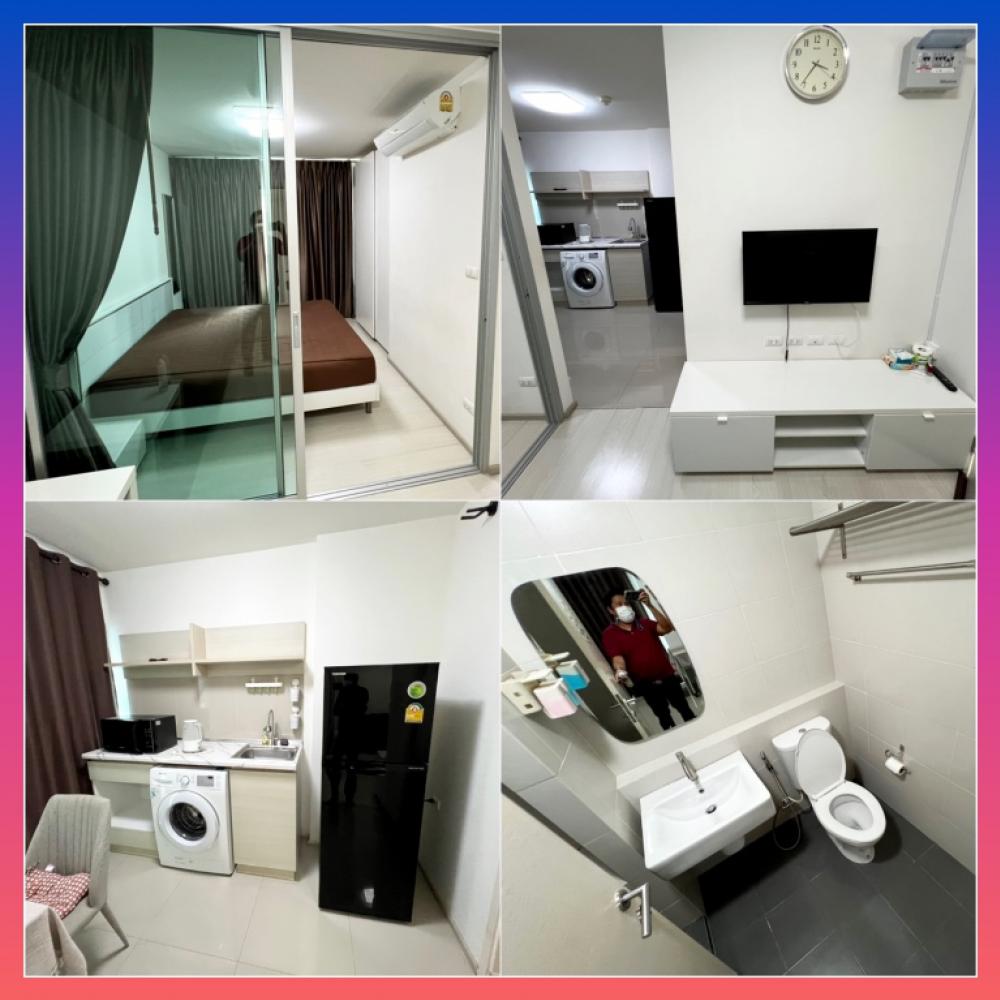 For RentCondoLadprao101, Happy Land, The Mall Bang Kapi : Aspire Ladprao 113 Aspire Ladprao Condo for rent near Vejthani Hospital, The Mall Bang Kapi, Khlong Chan, BTS Ramkhamhaeng.
