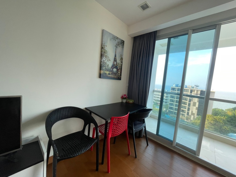 ให้เช่าคอนโดพัทยา บางแสน ชลบุรี สัตหีบ : For rent the Palm wongamat Beach Front Pattaya Studio room only 25000 Baht Per month (S03-0958)