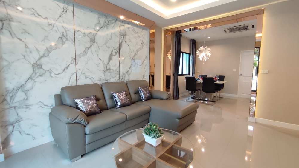 ขายบ้านพุทธมณฑล ศาลายา : บ้านแฝด 2ชั้น พุทธมณฑลสาย4 โครงการใหม่ มือ1 จากบ้านหลังสวน