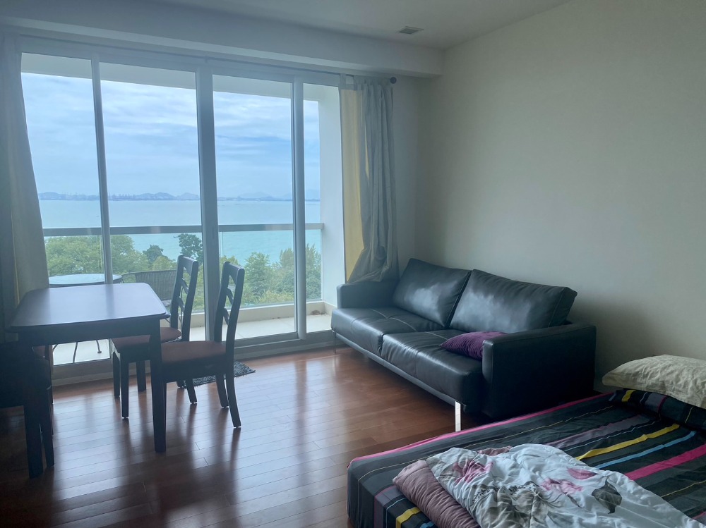 For SaleCondoPattaya, Bangsaen, Chonburi : For sale Condo the palm wongamt beach front pattaya studio type (S03-1475)