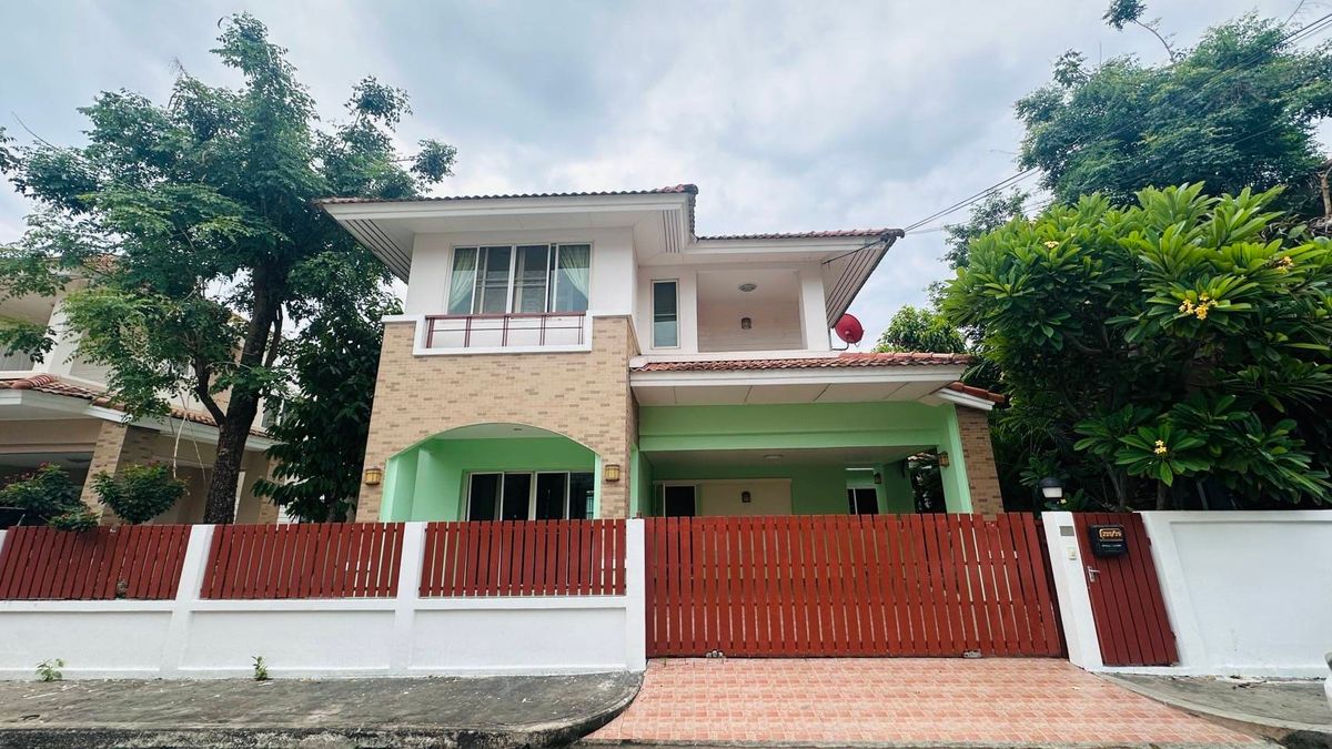 ขายบ้านพระราม 2 บางขุนเทียน : (เจ้าของบ้านโพสต์) ขายบ้าน 56 ตรว. 3ห้องนอน 3ห้องน้ำ หมู่บ้านงามเจริญ 5 ติดถนนเลียบด่วน แยกคุณกะลา เข้าออกได้หลายทาง