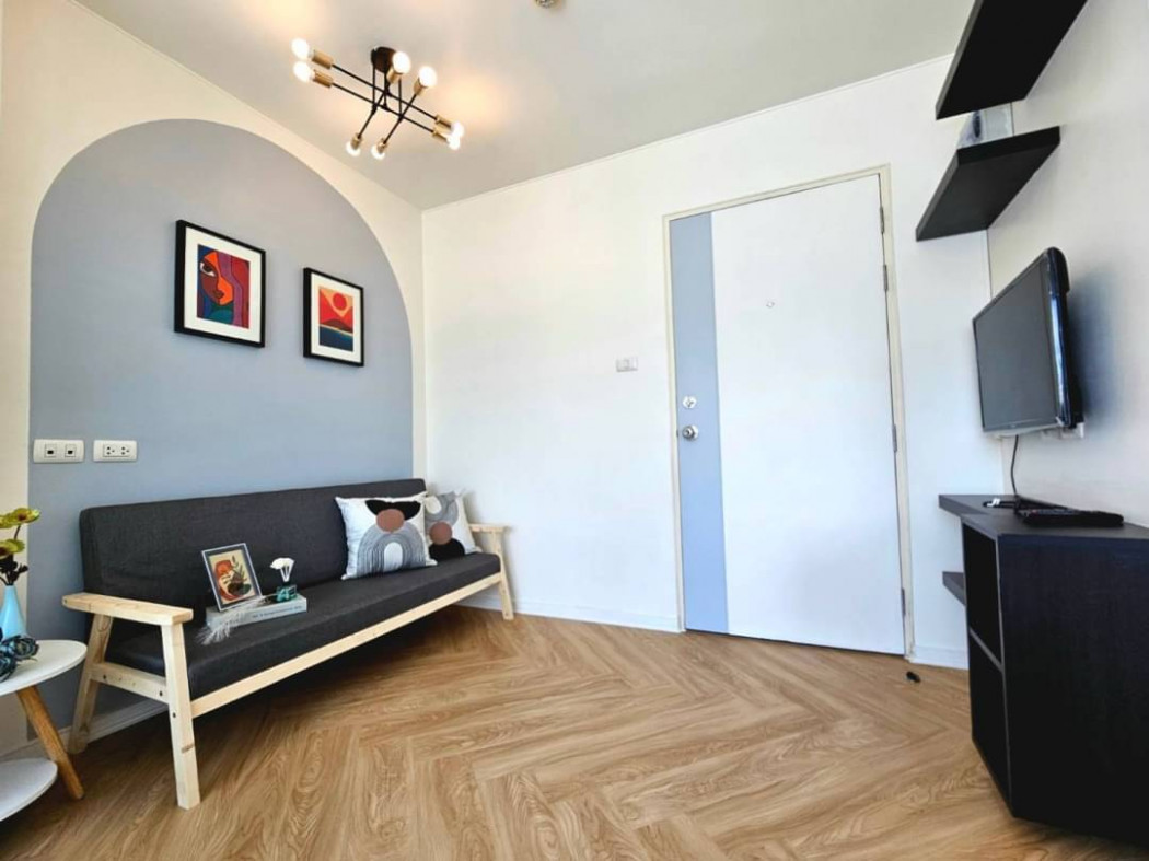 For SaleCondoPattanakan, Srinakarin : Condo for sale LUMPINI VILLE On Nut-Phatthanakan, 23 sq m., 8th floor, near the Yellow Line, Si Nut Station.