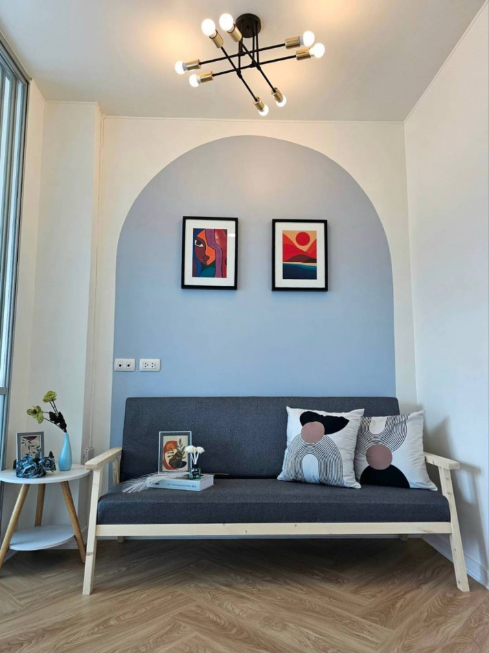 For SaleCondoPattanakan, Srinakarin : Condo for sale LUMPINI VILLE On Nut-Phatthanakan, 23 sq m., 8th floor, near the Yellow Line, Si Nut Station.