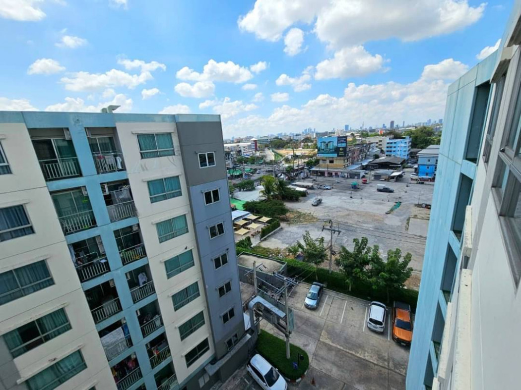 For SaleCondoPattanakan, Srinakarin : Condo for sale LUMPINI VILLE On Nut-Phatthanakan, 23 sq m., 8th floor, near the Yellow Line, Si Nut Station.