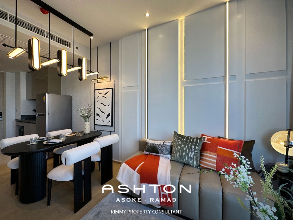 ขายคอนโดพระราม 9 เพชรบุรีตัดใหม่ RCA : Ashton Asoke Rama 9 - One Bed Plus แต่งครบพร้อมเข้าอยู่จากทาง Ananda สนใจเยี่ยมชมโครงการติดต่อฝ่าขาย 093-962-5994 (คิม)