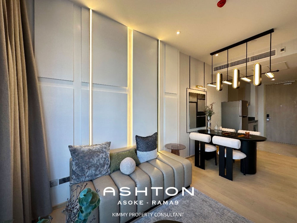 ขายคอนโดพระราม 9 เพชรบุรีตัดใหม่ RCA : Ashton Asoke Rama 9 - One Bed Plus ไซส์ใหญ่ แต่งครบพร้อมเข้าอยู่จาก Ananda สนใจเยี่ยมชมโครงการติดต่อ Sale 093-962-5994 (คิม)