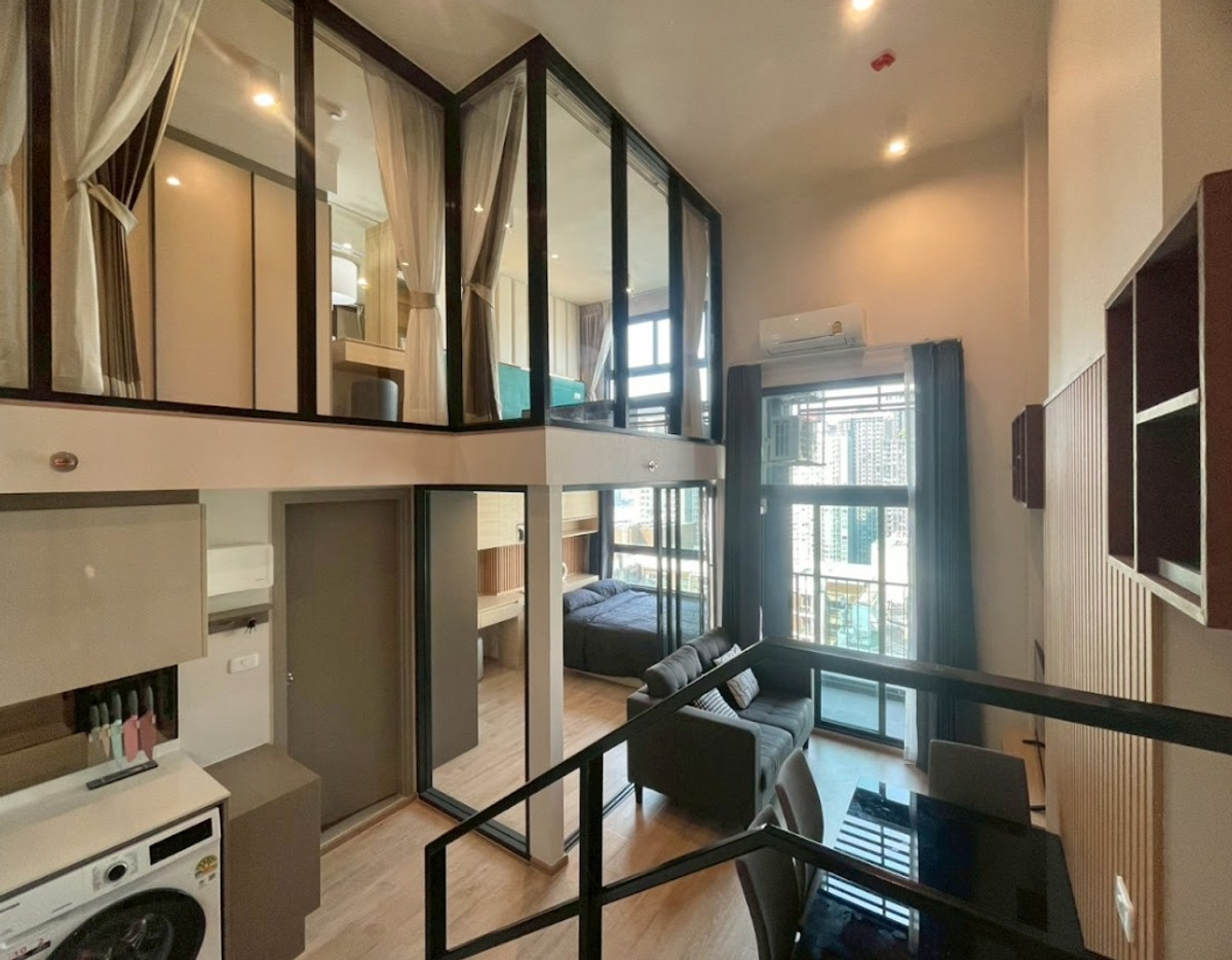 ให้เช่าคอนโดพระราม 9 เพชรบุรีตัดใหม่ RCA : 🌿✨Ideo Rama 9 -  Asoke , 2 Bed 1 Bath (Duplex)✨🌿🔥 Rent 40,000 Baht🔥