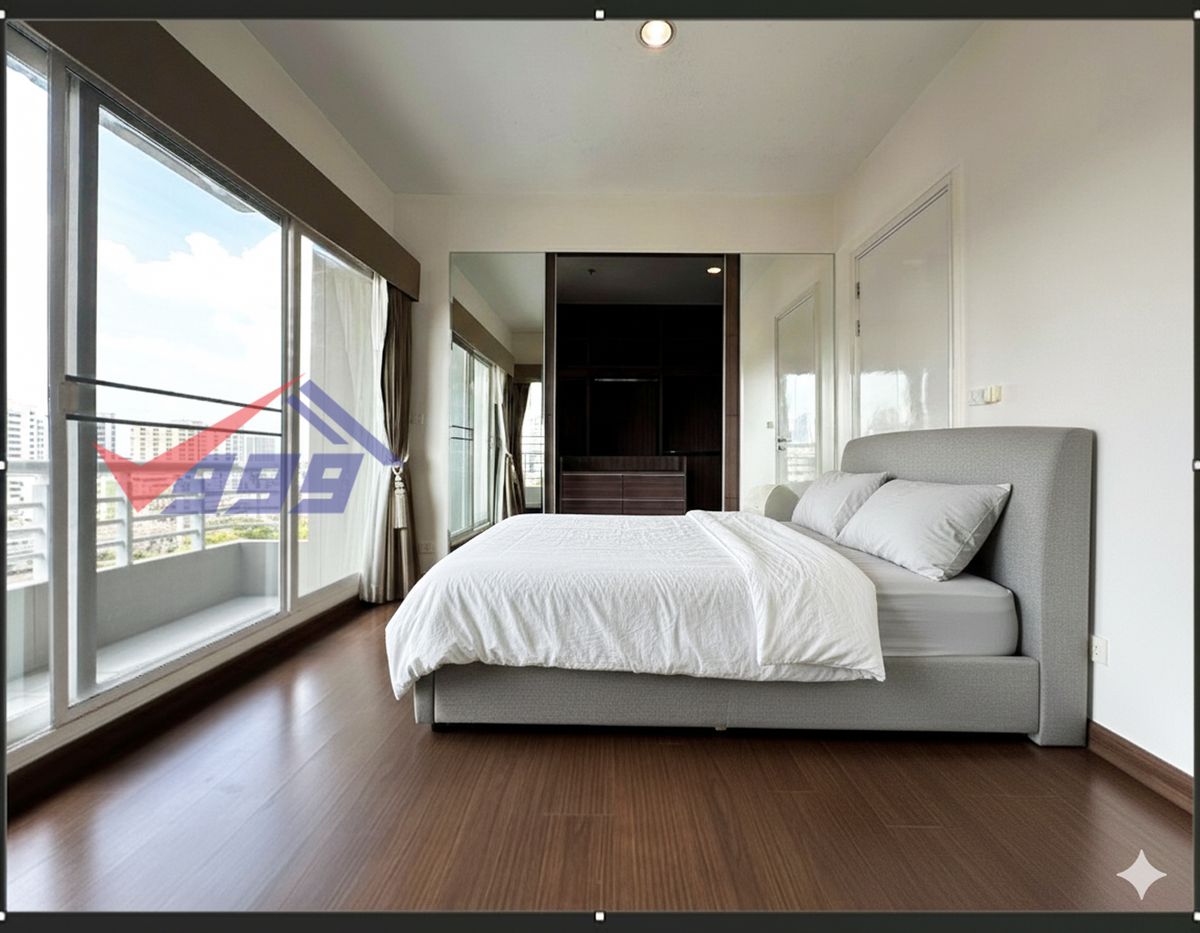 For SaleCondoPattanakan, Srinakarin : Urgent sale, Condo The Four Wings Residence, 3 bedrooms, corner room, city view, Hua Mak, Bang Kapi, Srinakarin (The Four Wings Residence)